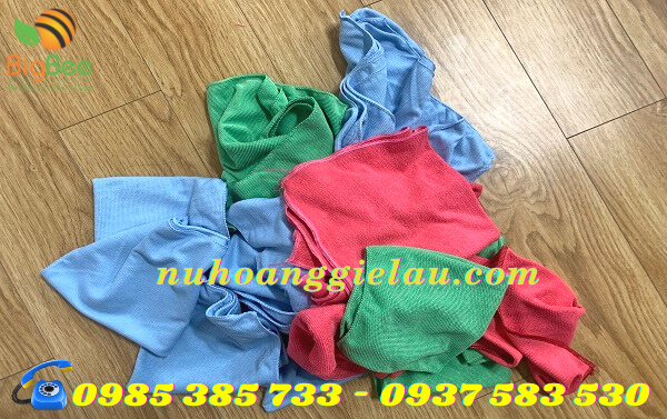 khăn lau đa năng vuông thu hồng