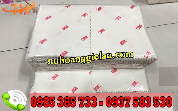 Khăn lau mắt kính hiệu 3M được đóng gói theo cục 100 cái Khăn lau mắt kính hiệu 3M được đóng gói theo cục 100 cái