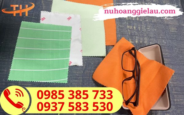 Khăn lau mắt kính chuyên dụng đủ màu Khăn lau mắt kính chuyên dụng đủ màu