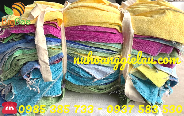 khăn lau may nối cân theo kg