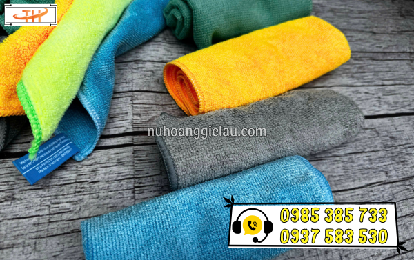 Khăn lau vuông đủ màu sẵn sỉ rẻ tại Thu Hồng Khăn lau vuông đủ màu sẵn sỉ rẻ tại Thu Hồng