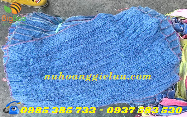 khăn lau may nối công nghiệp