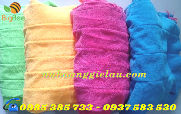 khăn lau đa năng nối nhiều màu sắc