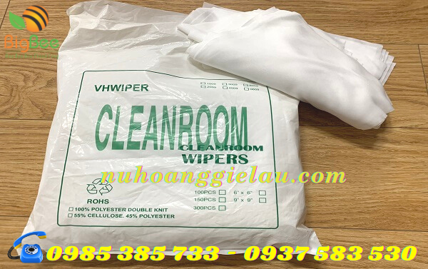 khăn lau phòng sạch Thu Hồng