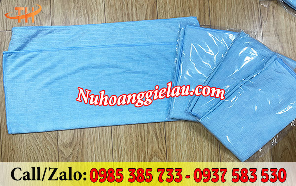 Khăn gội spa, khăn tiệm tóc đóng bịch an toàn Khăn gội spa, khăn tiệm tóc đóng bịch an toàn