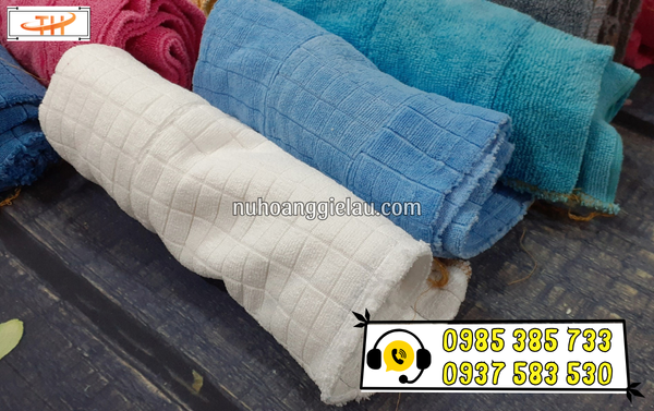 Khăn lau công nghiệp bề mặt vẫn đảm bảo tốt mềm mịn, cho khả năng thấm hút tốt Khăn lau công nghiệp bề mặt vẫn đảm bảo tốt mềm mịn, cho khả năng thấm hút tốt