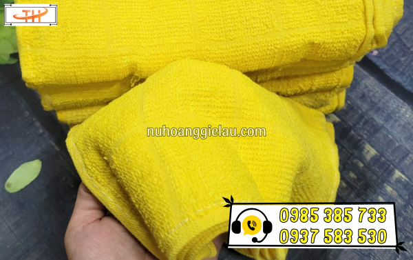 Khăn lau vuông cotton Khăn lau vuông cotton