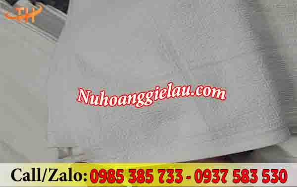 Khăn lau cotton trắng Khăn lau cotton trắng