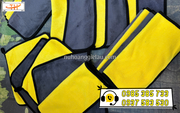 Khăn lau xe hơi chuyên dụng hàng chuẩn sẵn Thu Hồng Khăn lau xe hơi chuyên dụng hàng chuẩn sẵn Thu Hồng