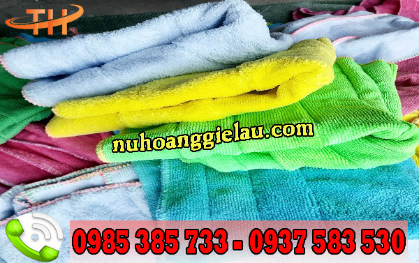 khăn lau may nối công nghiệp nhiều màu khăn lau may nối công nghiệp nhiều màu