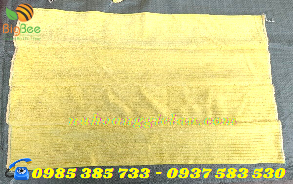 khăn lau may nối vàng