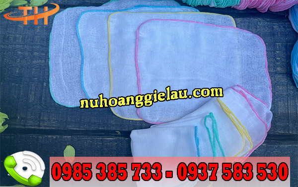 Khăn xô cho bé viền nhiều màu Khăn xô cho bé viền nhiều màu