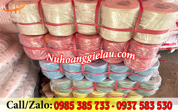 Dây nilon ống sẵn kho đủ màu Dây nilon ống sẵn kho đủ màu