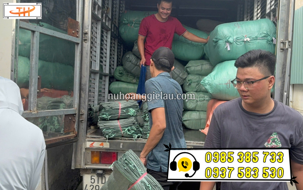 Giao bao tải dệt PP theo đơn số lượng lớn Giao bao tải dệt PP theo đơn số lượng lớn