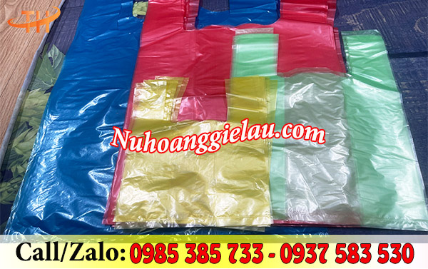 Túi xốp hàng chợ đa dạng nhiều màu sắc, kích thước Túi xốp hàng chợ đa dạng nhiều màu sắc, kích thước