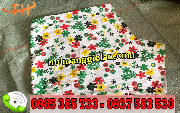 Giẻ lau máy một lớp Giẻ lau máy một lớp