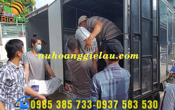 đơn hàng túi đựng rác màu đen cho khách Tân Bình