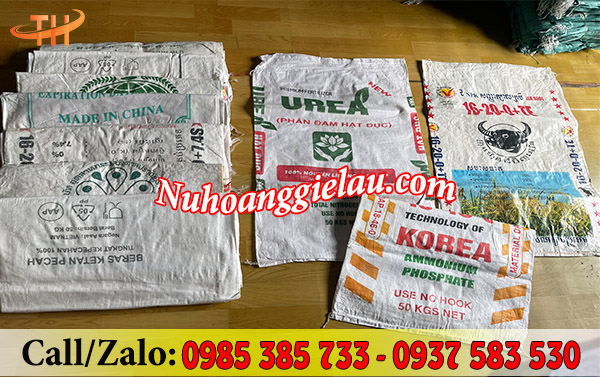 Bao bì cũ đa dạng nhiều mẫu mã, kích thước Bao bì cũ đa dạng nhiều mẫu mã, kích thước