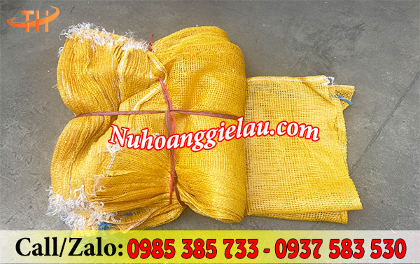 Bao lưới đựng hành tỏi 100 cái/ bó Bao lưới đựng hành tỏi 100 cái/ bó