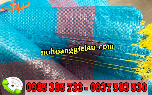 bao tải đựng hàng xanh bao tải đựng hàng xanh