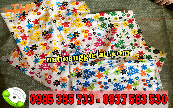 Giẻ lau công nghiệp hoa văn Giẻ lau công nghiệp hoa văn