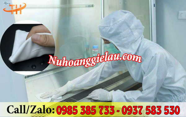 Khăn lau phòng sạch được lựa chọn sử dụng ở môi trường đòi hỏi độ sạch cao Khăn lau phòng sạch được lựa chọn sử dụng ở môi trường đòi hỏi độ sạch cao