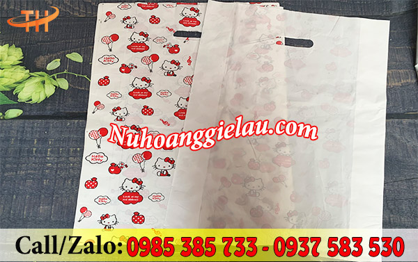 Túi hột xoài HD in gấu Túi hột xoài HD in gấu