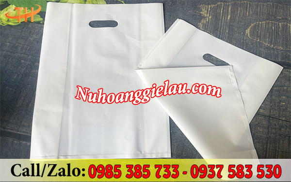 Túi hột xoài PE trắng Túi hột xoài PE trắng