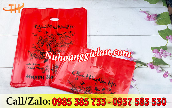 Túi hột xoài PE in chữ Túi hột xoài PE in chữ