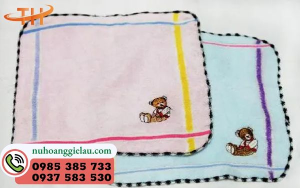 Khăn mầm non có kí hiệu đẹp Khăn mầm non có kí hiệu đẹp