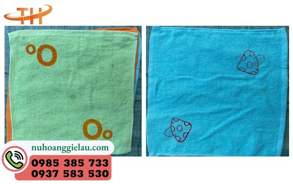 Khăn mầm non có kí hiệu cho bé Khăn mầm non có kí hiệu cho bé