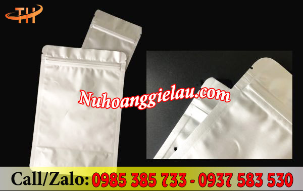Túi zip bạc 1 mặt sử dụng tiện lợi Túi zip bạc 1 mặt sử dụng tiện lợi