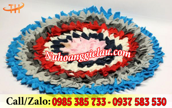 Vải vụn làm thảm Vải vụn làm thảm