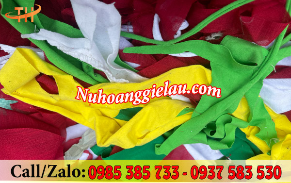 Nguồn vải vụn đa dạng màu sắc Nguồn vải vụn đa dạng màu sắc