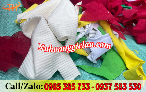 Nguồn vải vụn khô thoáng, không lẫn tạo chất Nguồn vải vụn khô thoáng, không lẫn tạo chất