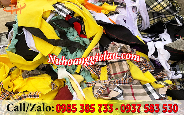 Vải vụn đủ màu Vải vụn đủ màu