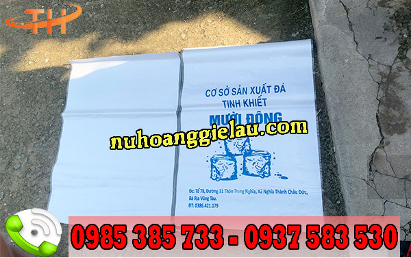 Nhận in bao tải đựng đá Nhận in bao tải đựng đá