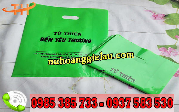 Túi nilon hột xoài in hình màu sắc đẹp Túi nilon hột xoài in hình màu sắc đẹp