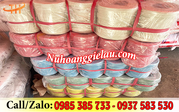 Cuộn dây nilon ống sẵn kho sỉ rẻ Cuộn dây nilon ống sẵn kho sỉ rẻ