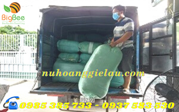 nhập kho số lượng lớn vải lau