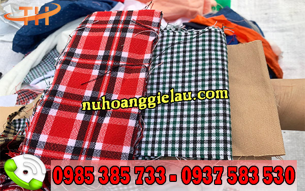 vải vụn sạch đa dạng nhiều màu sắc vải vụn sạch đa dạng nhiều màu sắc