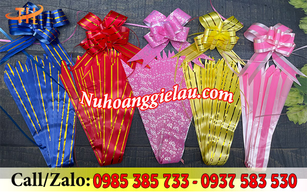 Nơ rút gói quà Nơ rút gói quà