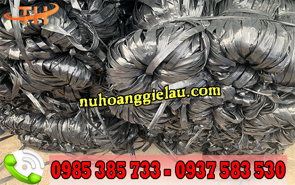 Dây nilon sợi màu đen được đóng gói theo mỗi kiện lớn 10kg Dây nilon sợi màu đen được đóng gói theo mỗi kiện lớn 10kg