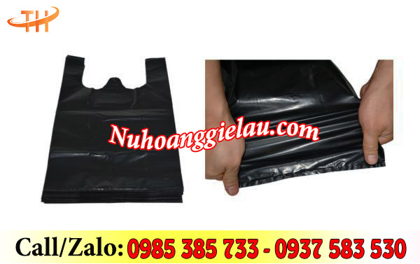 Túi xốp đen dày dặn, khó bị xé rách Túi xốp đen dày dặn, khó bị xé rách