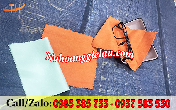 Khăn lau mắt kính sợi Microfiber Khăn lau mắt kính sợi Microfiber