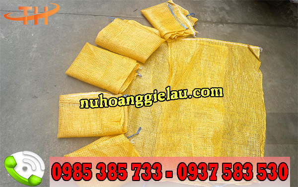 Bao tải lưới đựng nông sản thông thoáng Bao tải lưới đựng nông sản thông thoáng