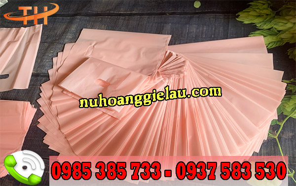 Túi hột xoài màu hồng Túi hột xoài màu hồng