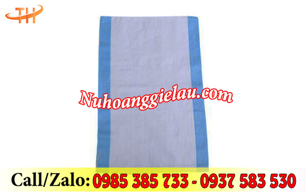 Bao tải đựng gạo loại màu hai bên hông Bao tải đựng gạo loại màu hai bên hông