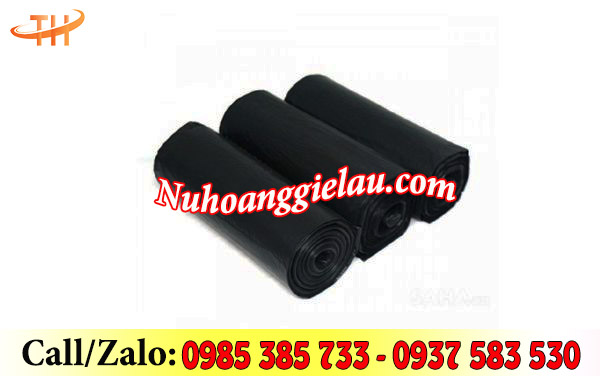 Túi đựng rác màu đen Túi đựng rác màu đen