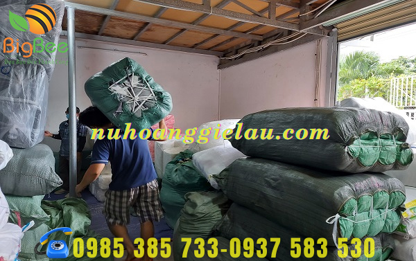 quéo vải lau tại xưởng Thu Hồng luôn có sẵn